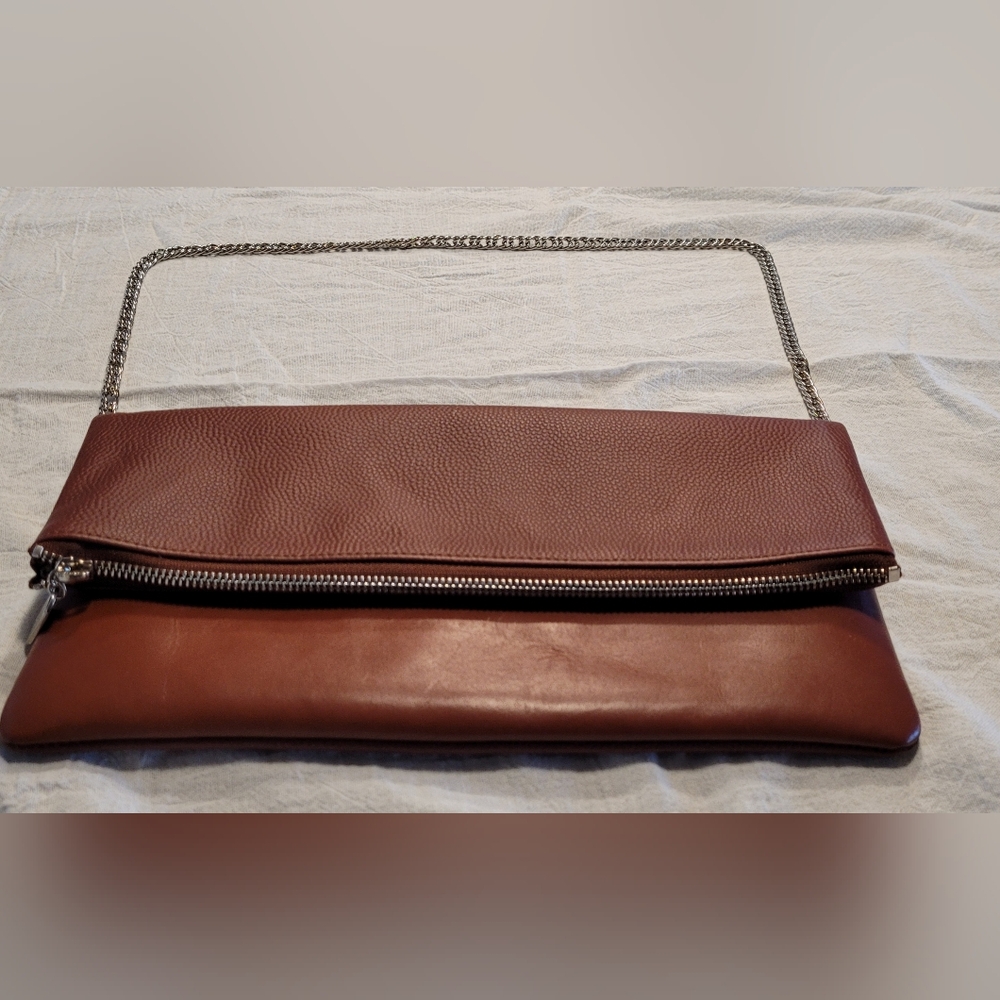 Laudi Vidni Clutch - Brown Leather